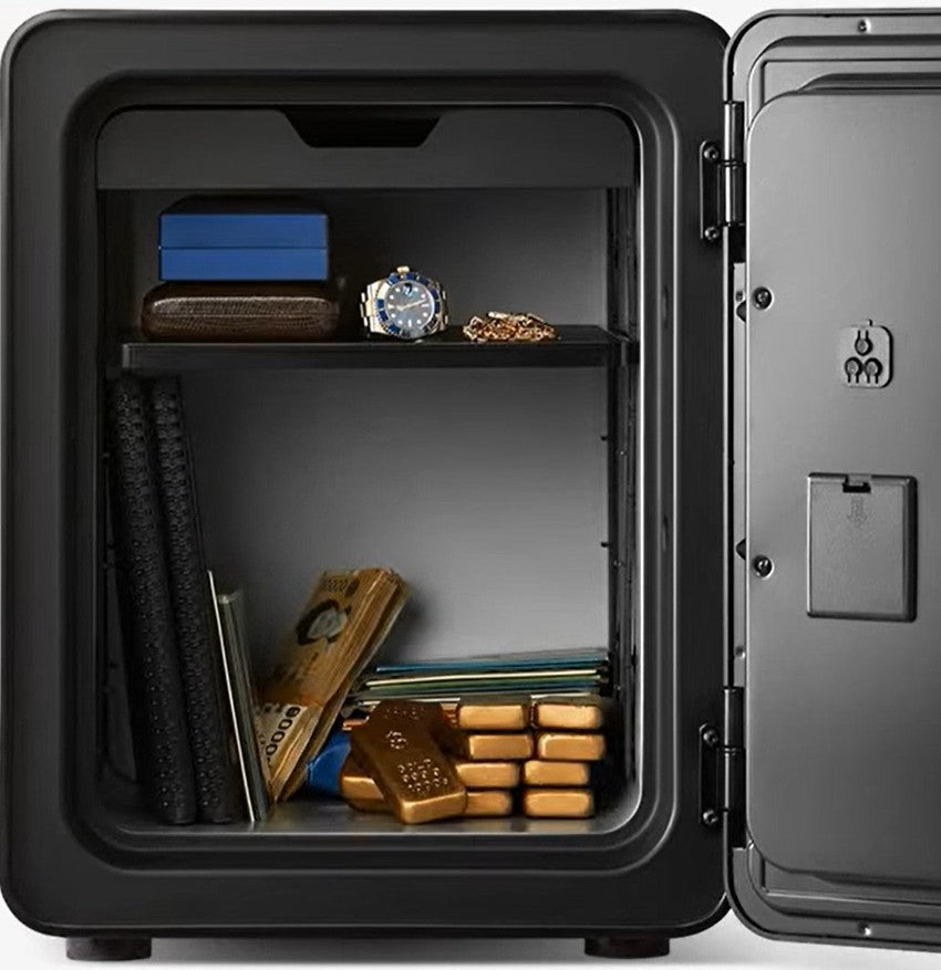 Caja Fuerte METACEL CUBE 40 azul marino