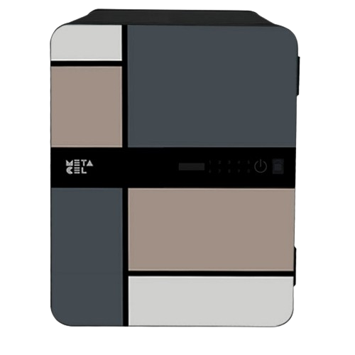 Caja Fuerte METACEL ALLEZ 40 Gris/ Ocre