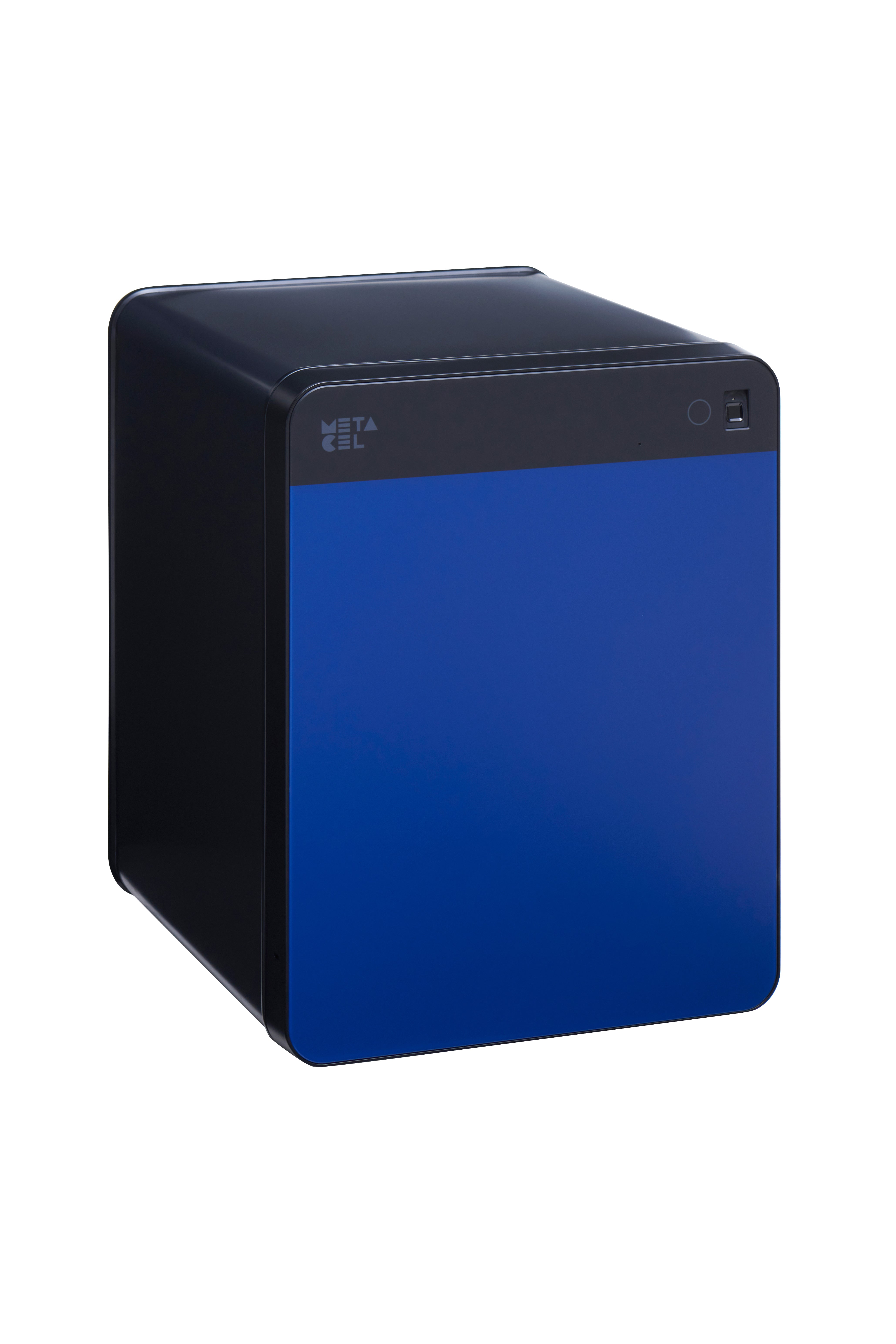 Caja Fuerte METACEL CUBE 40 azul marino